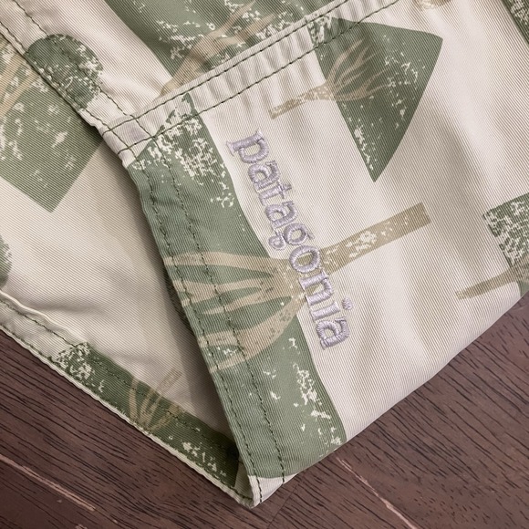 Patagonia Board Shorts Adult 38 Printed Swim Hybrid Outdoors Unlined Hiking Mens - Picture 5 of 8